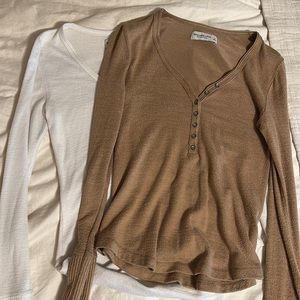 Abercrombie & Fitch Soft A&F Cozy Bundle Long Sleeve